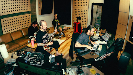Trivium works with producer Mark Lewis.